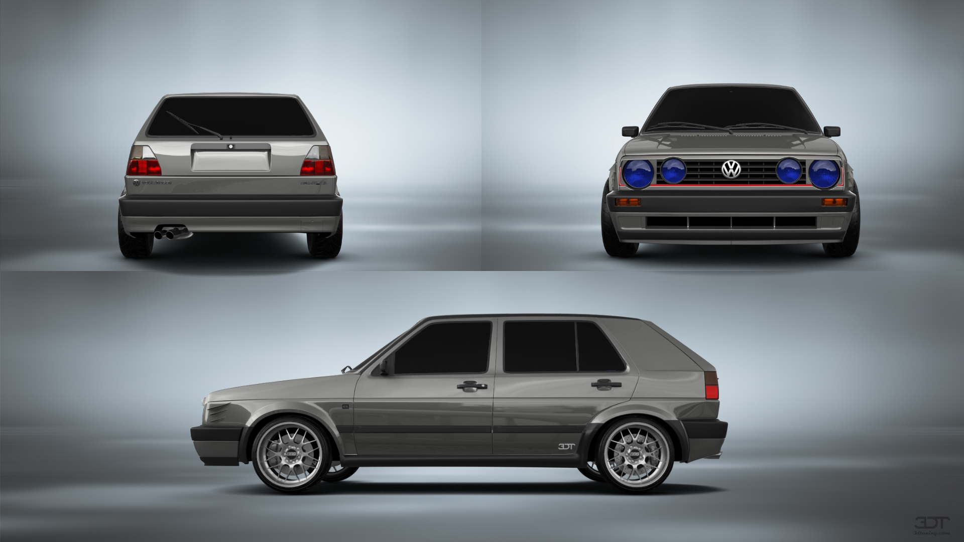 Volkswagen Golf Mk2 5 Door Hatchback 1983 tuning