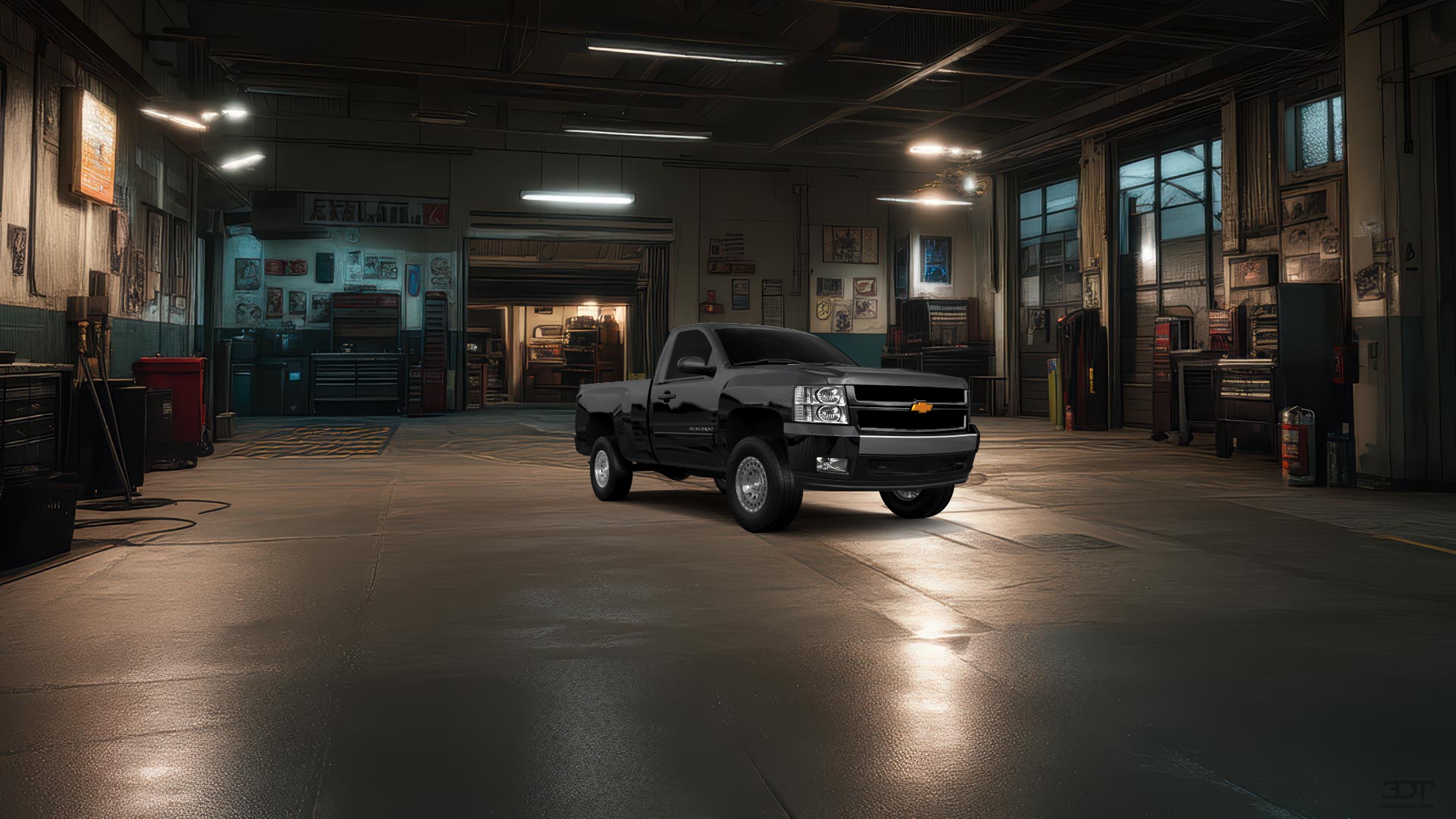 Chevrolet Silverado 1500 6.6 box Truck 2007 tuning