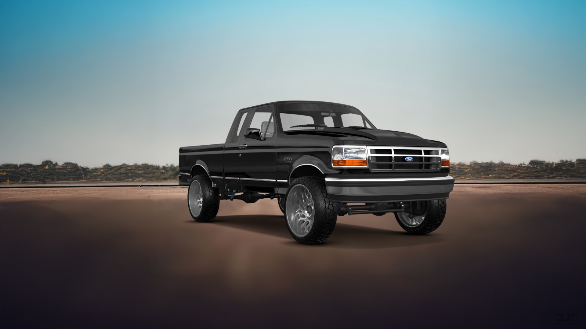 Ford F-150 SuperCab 2 Door pickup truck 1993 tuning