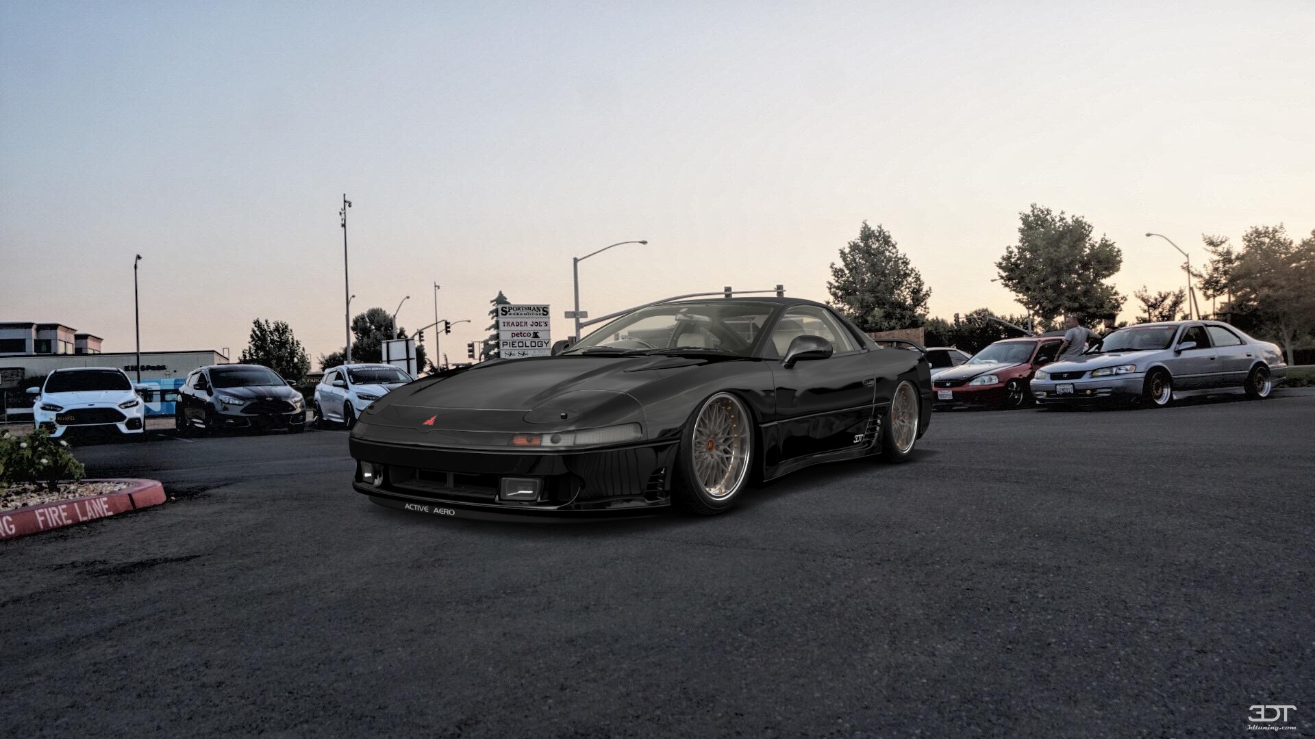 Mitsubishi 3000GT 2 Door Coupe 1991