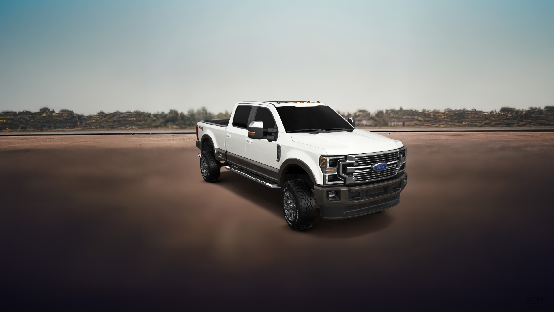 Ford F-250 4 Door pickup truck 2021 tuning