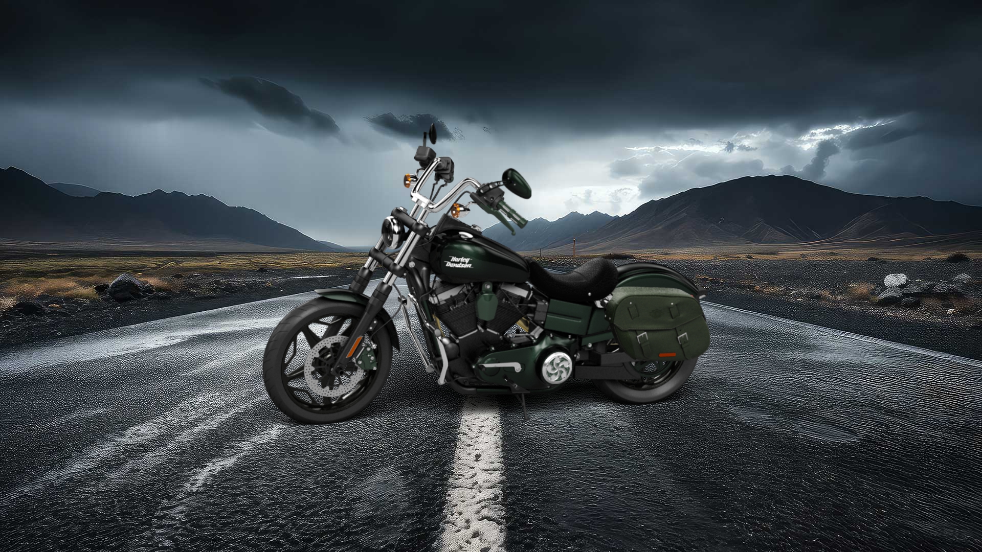 Harley-Davidson Dyna Street Bob Cruiser 2015
