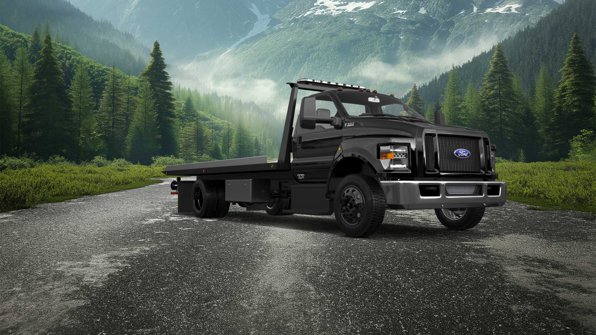 Ford F-650 Tow Truck Pickup 2016 tuning