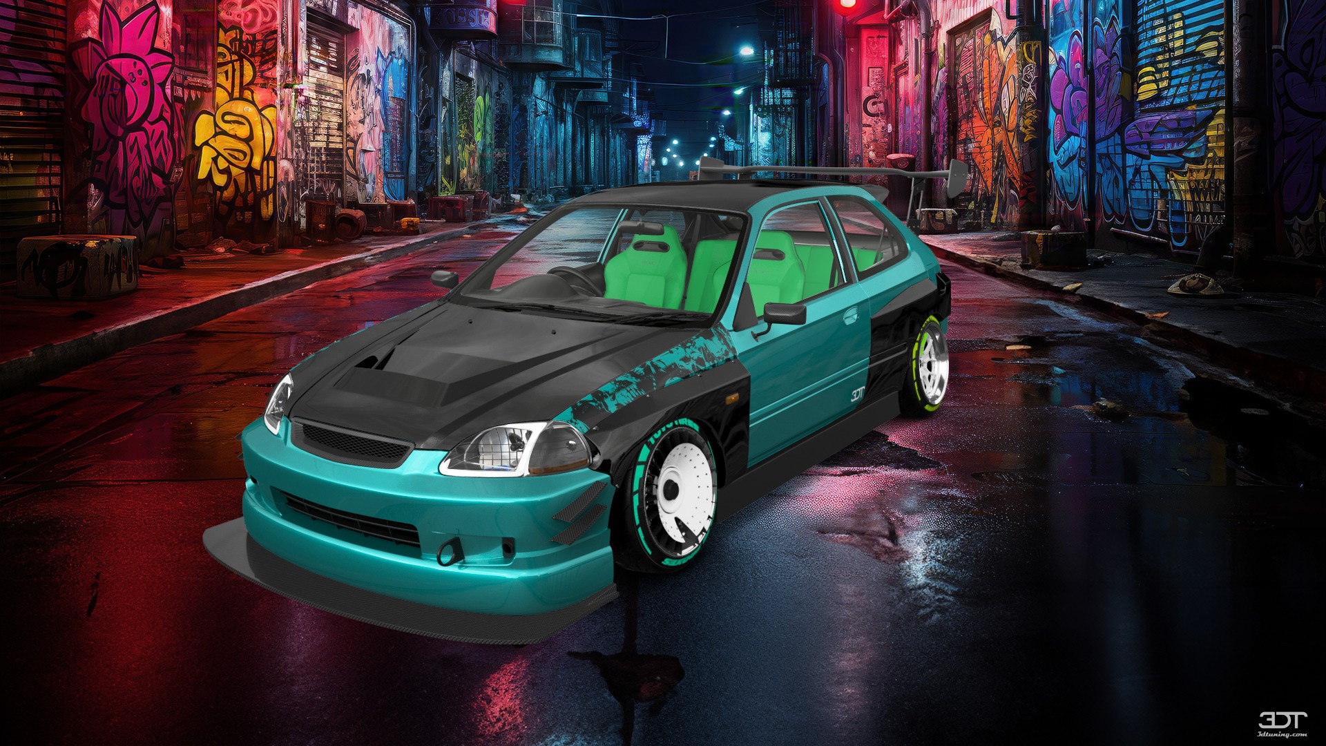 Tuning Honda Civic 3 Door Hatchback 1997