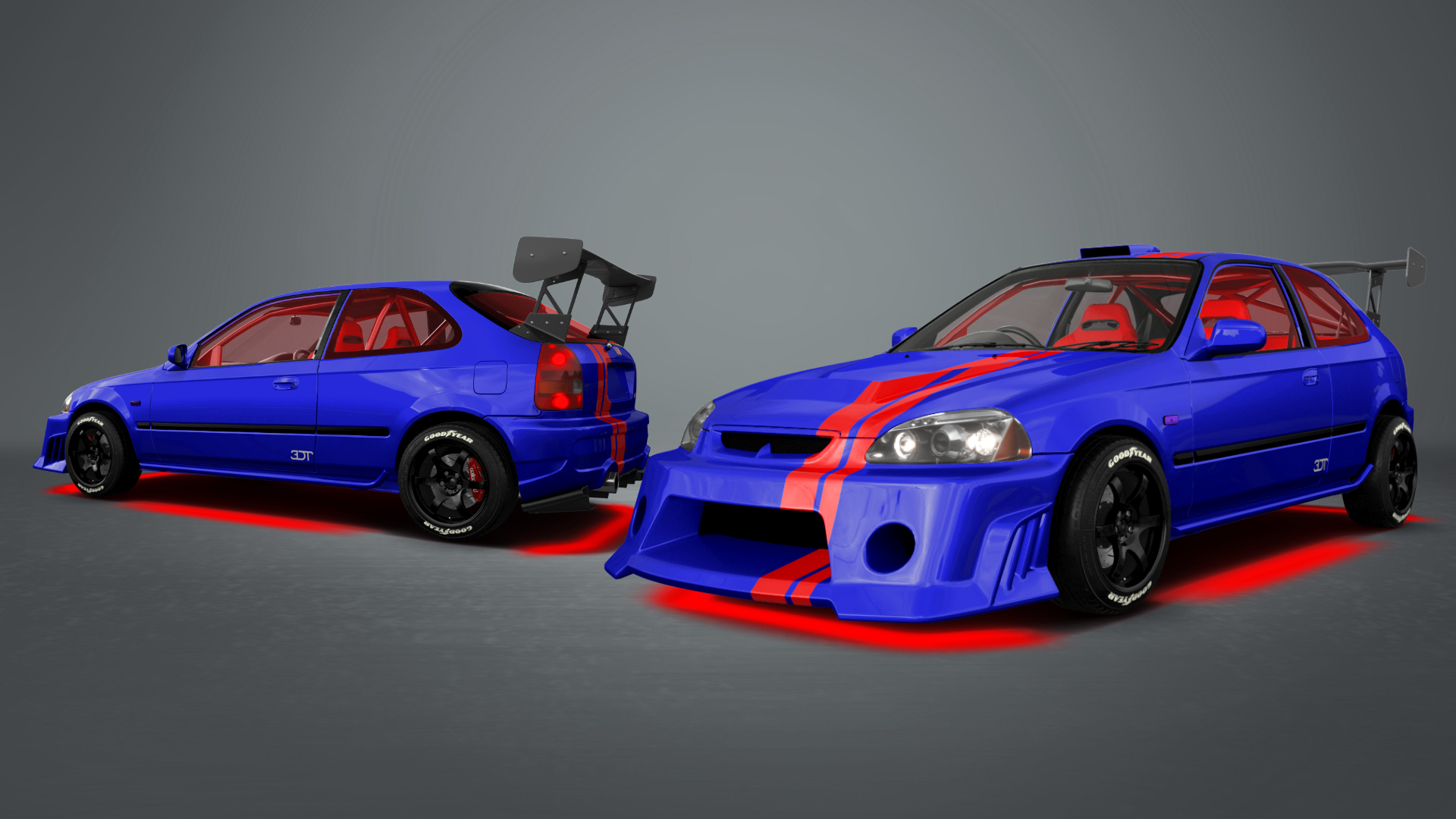 Honda Civic 3 Door Hatchback 1997 tuning