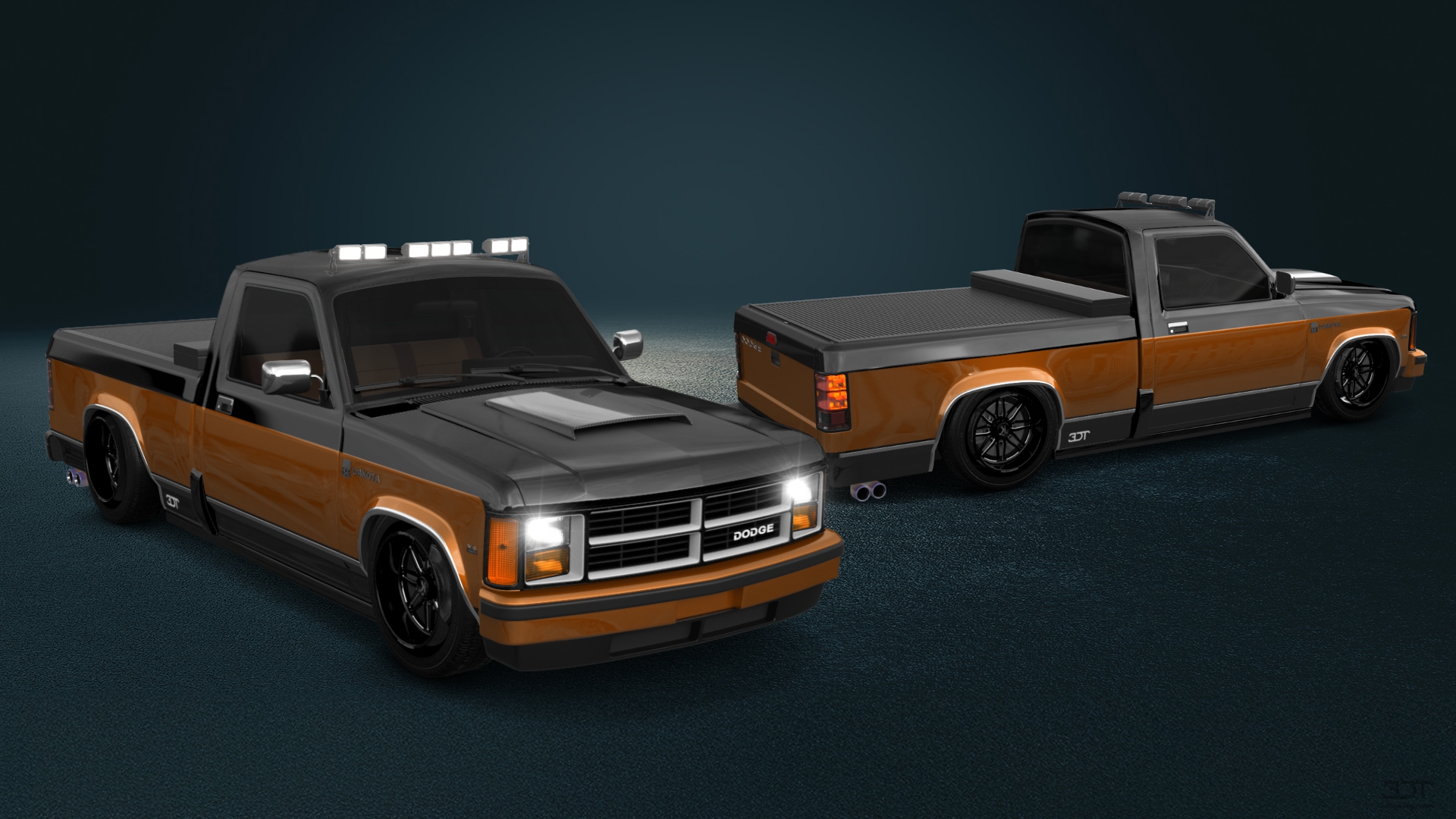 Dodge Dakota Regular Cab 2 Door pickup truck 1987