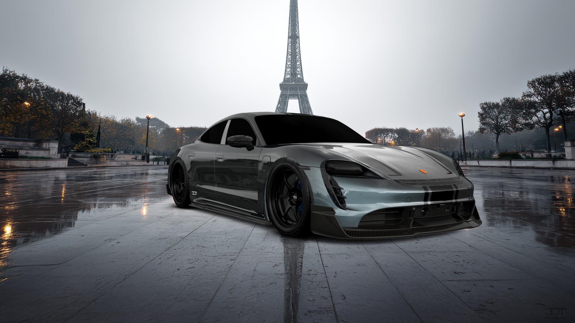 Porsche Taycan 4 Door Saloon 2019 tuning