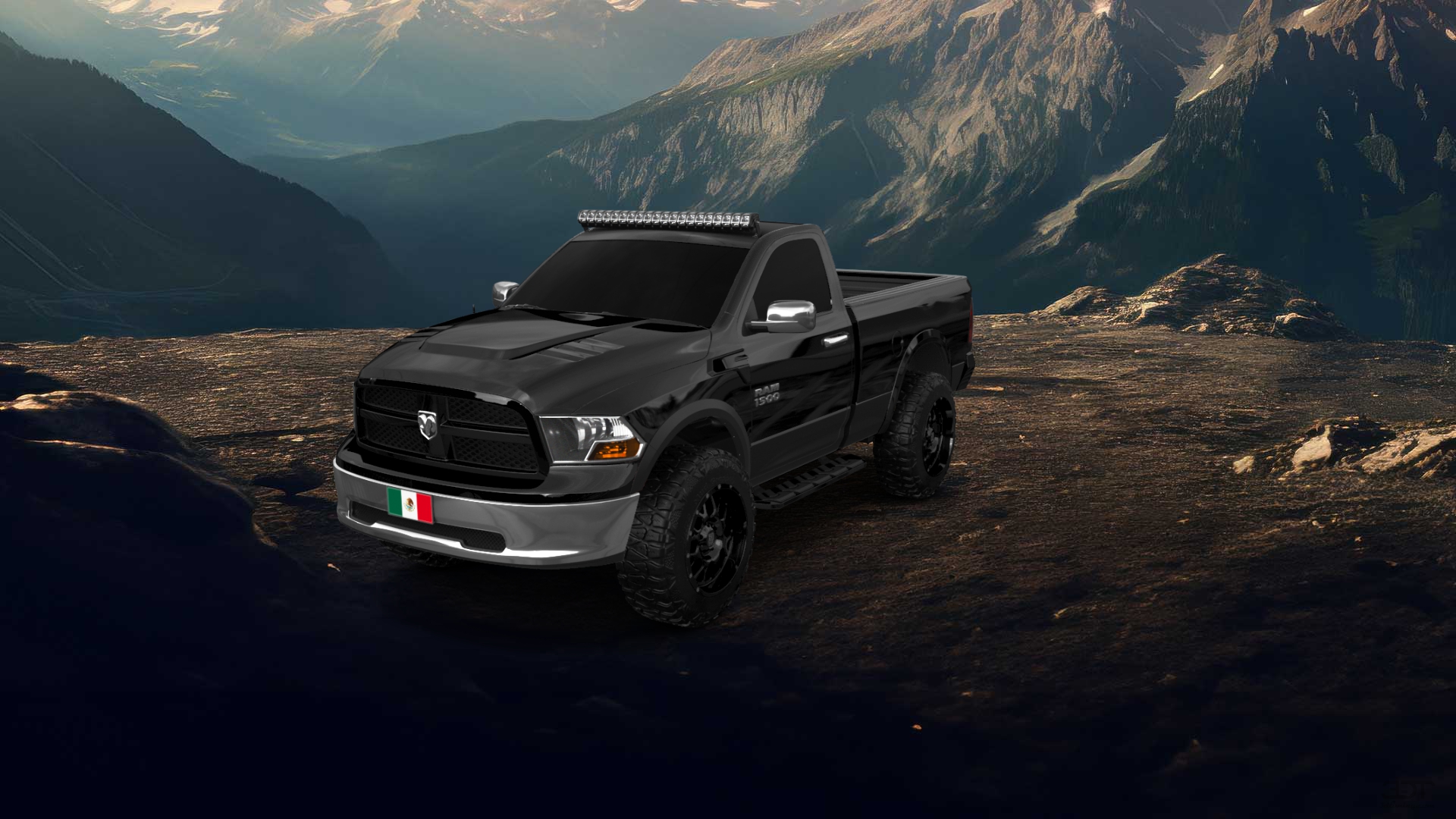 Dodge Ram 1500 6.4' box Regular Cab 2 Door pickup truck 2009 tuning