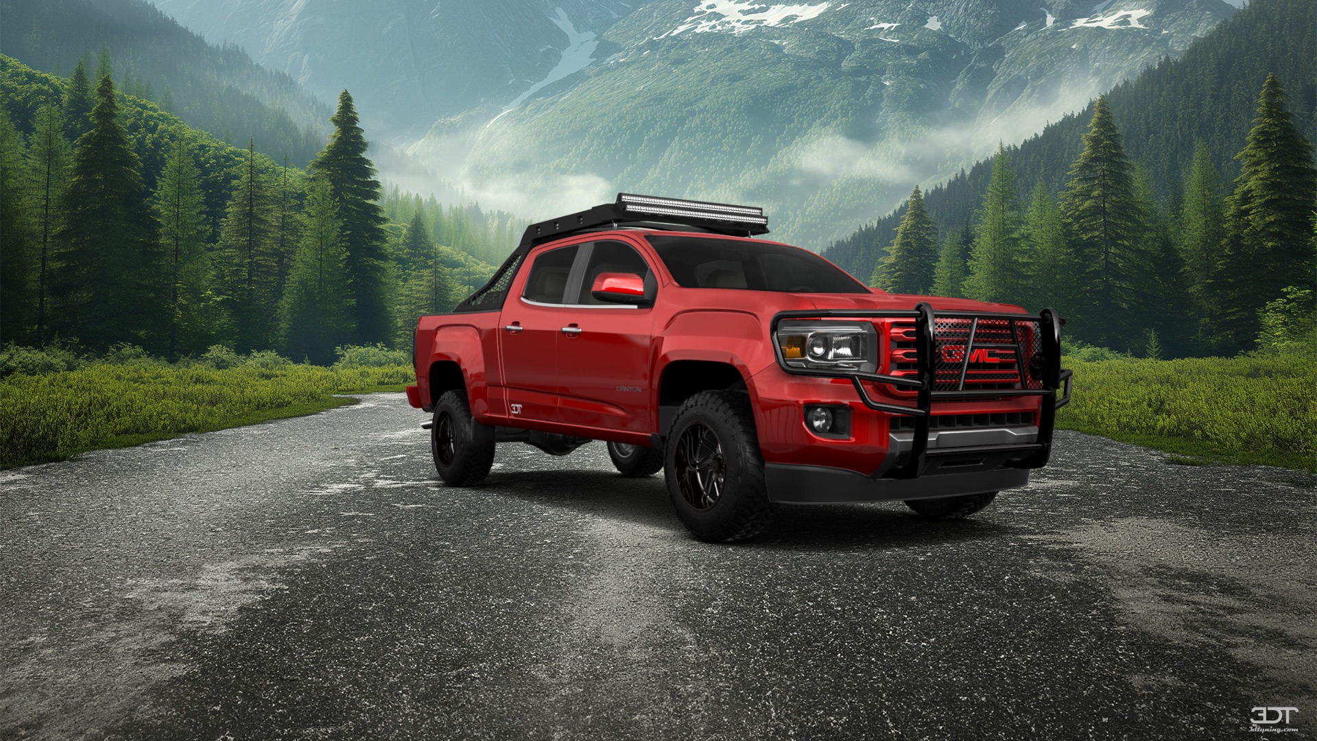 GMC Canyon Crew Cab 4 Door pickup truck 2015 tuning