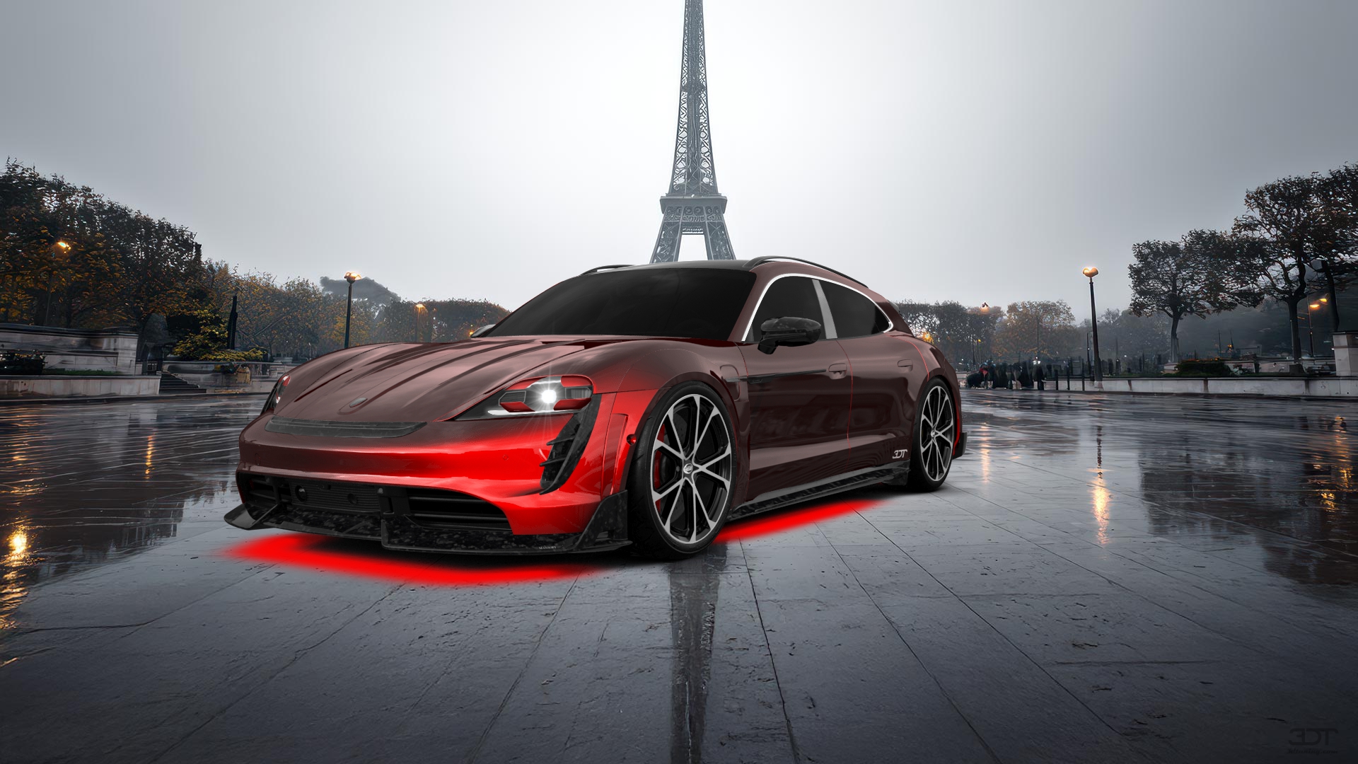 Porsche Taycan Sport Turismo Shooting Brake 2019 tuning