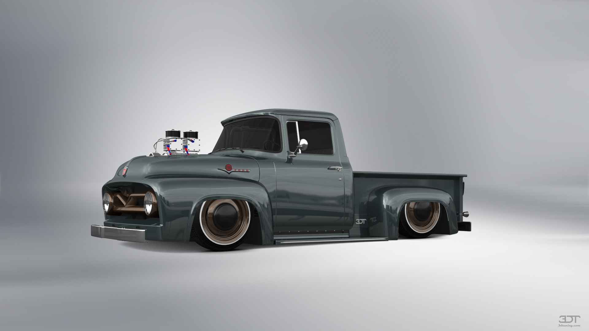 Ford F-100 2 Door truck 1956 tuning