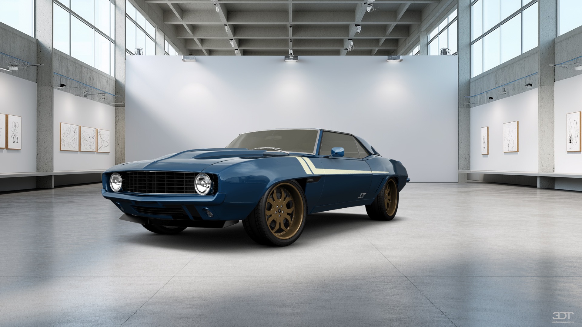 Chevrolet Camaro SS 2 Door Hardtop 1969 tuning