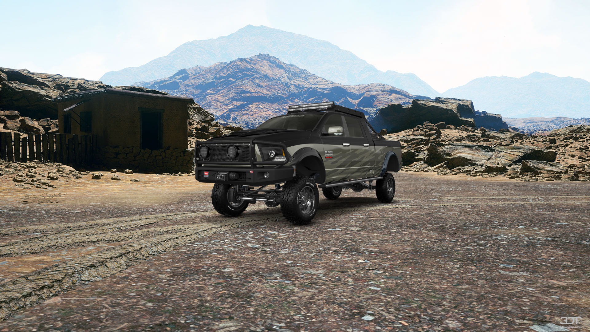 Dodge Ram 2500 Mega Cab 6.4 ft box 4 Door pickup truck 2010