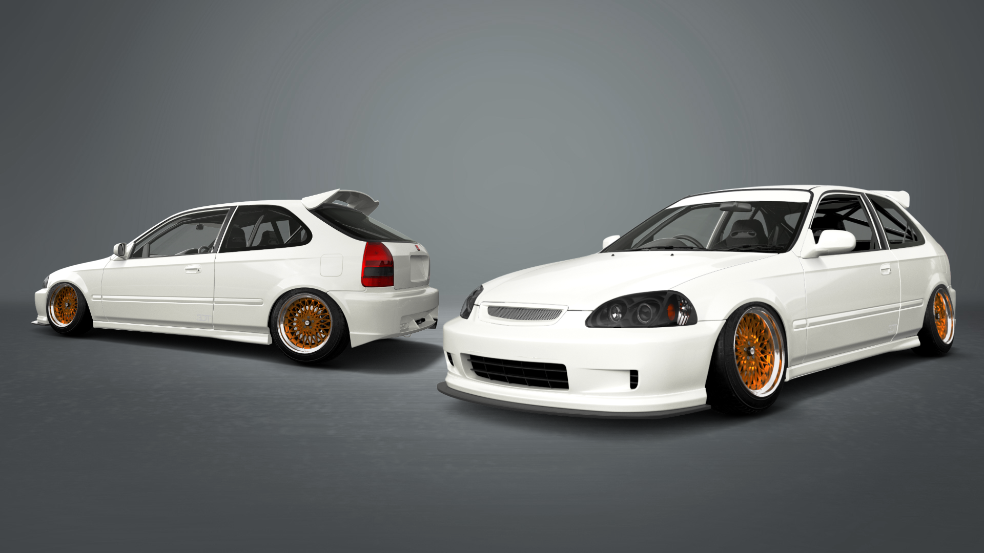 Honda Civic 3 Door Hatchback 1997 Images