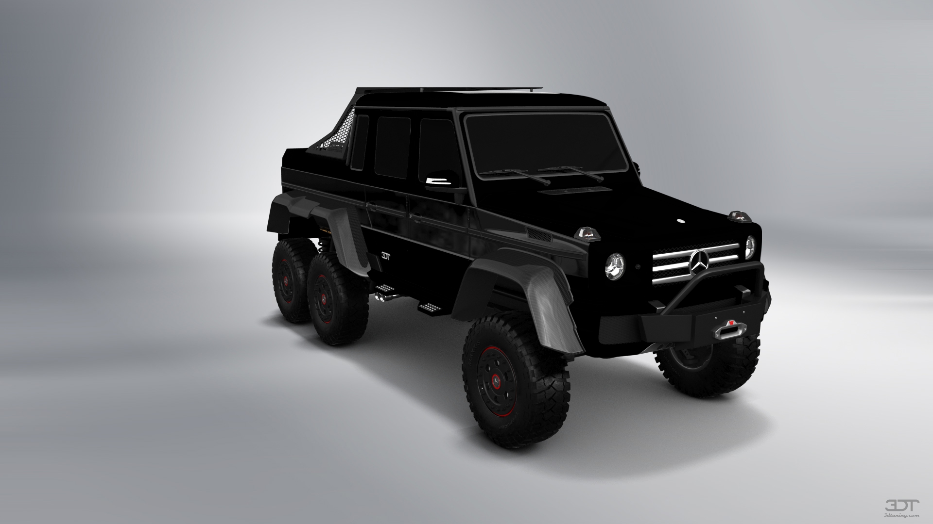 Mercedes G 63 AMG 6x6 4 Door pickup truck 2013 tuning