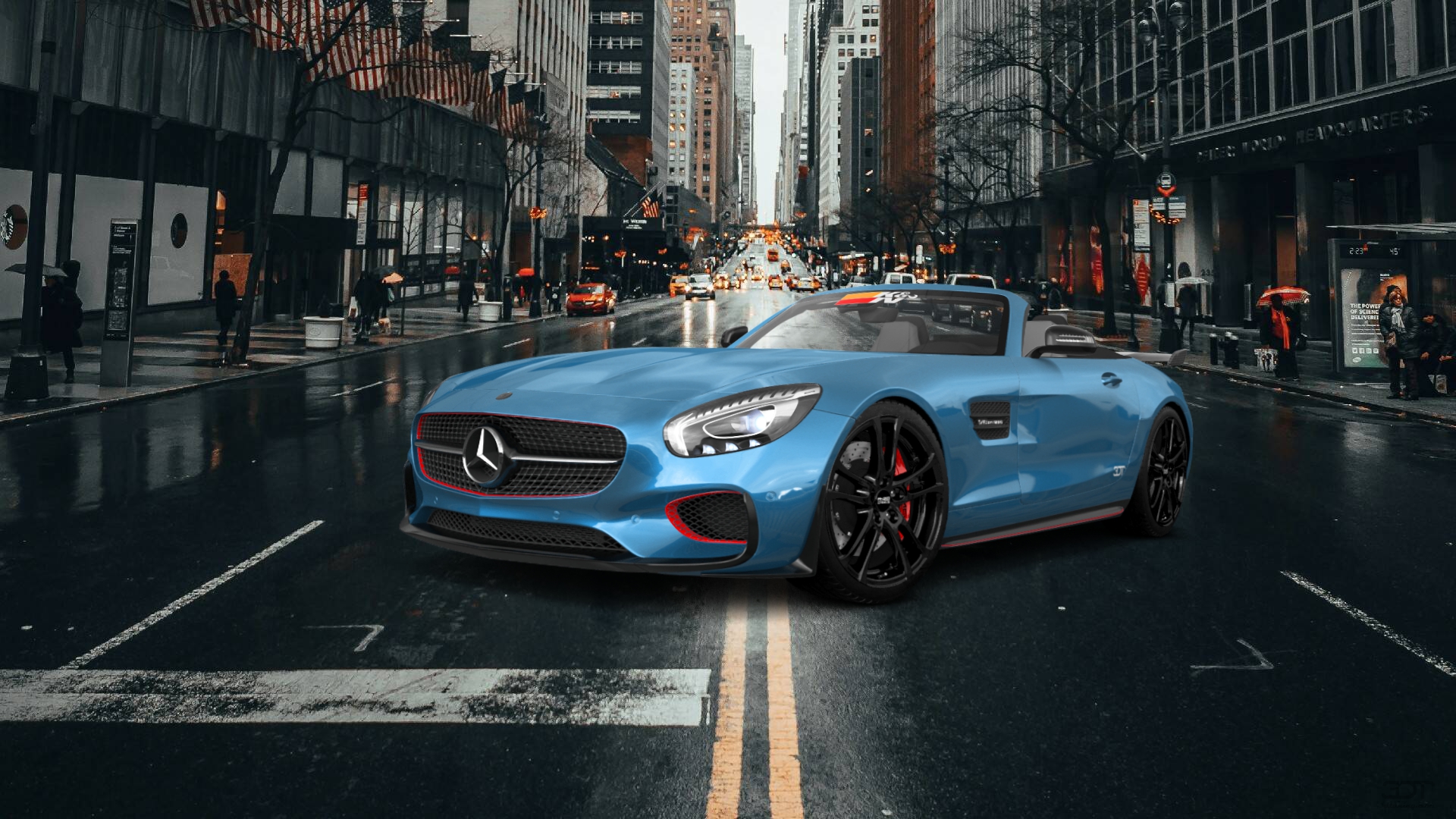 Mercedes AMG GT 2 Door Convertible 2016