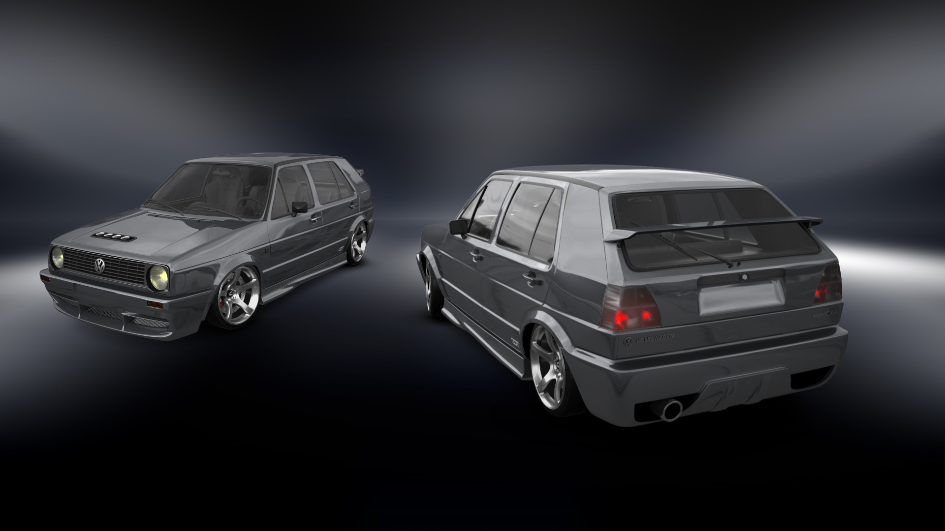 Volkswagen Golf Mk2 5 Door Hatchback 1983 tuning