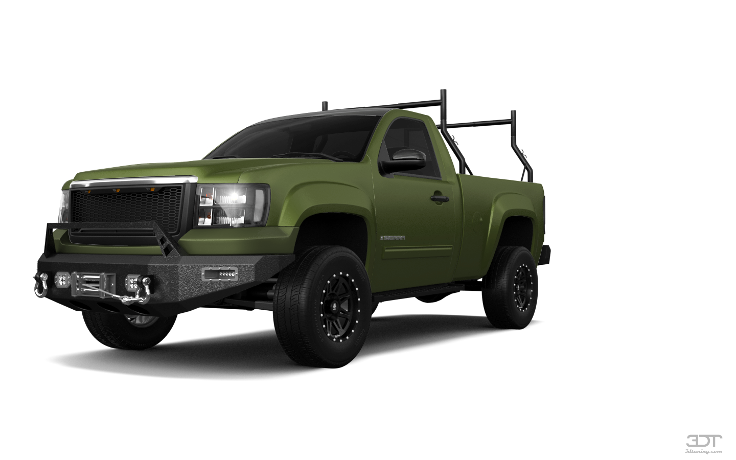 Tuning GMC Sierra 1500 Regular Cab 6.6 box 2 Door truck 2007