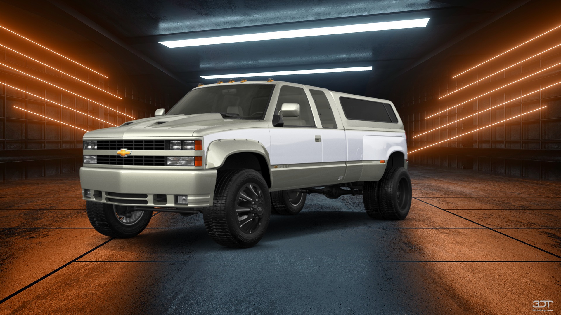 Chevrolet K3500 Extended Cab Pickup Truck 1988