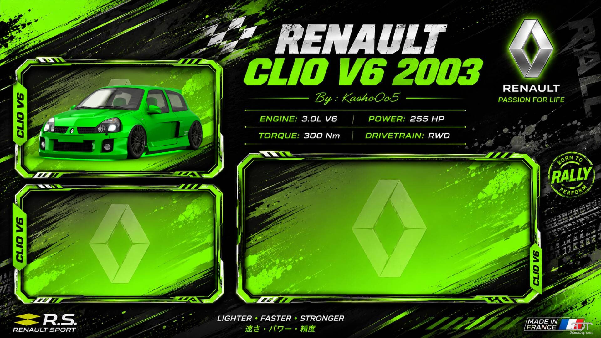 Renault Sport Clio V6 3 Door Hatchback 2003 Images