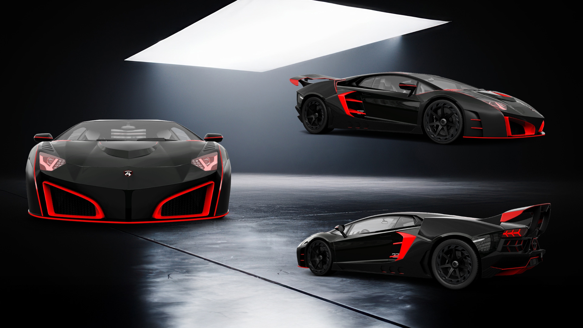Lamborghini Aventador 2 Door Coupe 2012 tuning