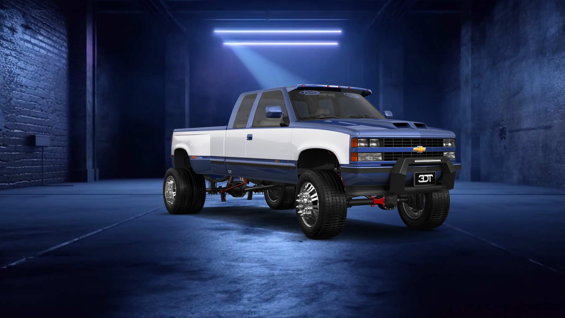 Chevrolet K3500 Extended Cab Pickup Truck 1988