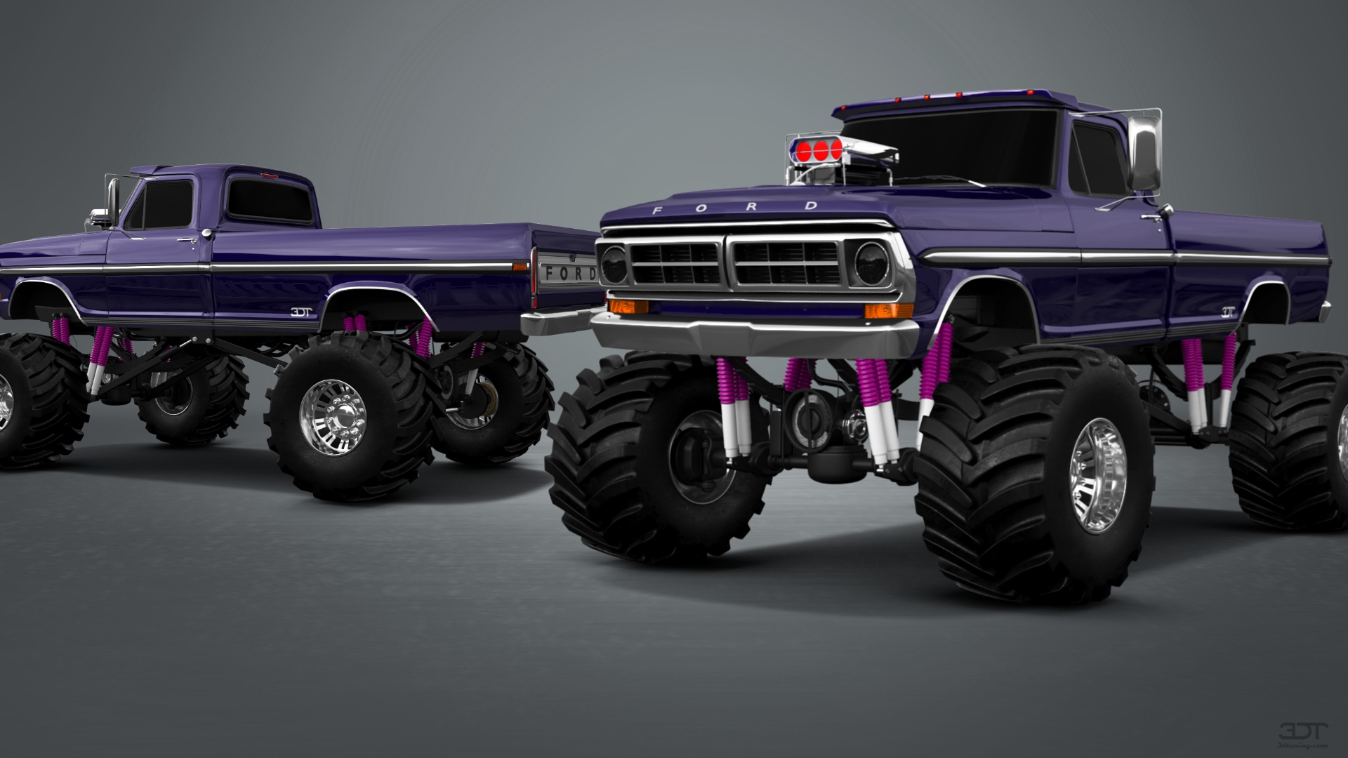 Ford F-250 2 Door pickup truck 1971 tuning