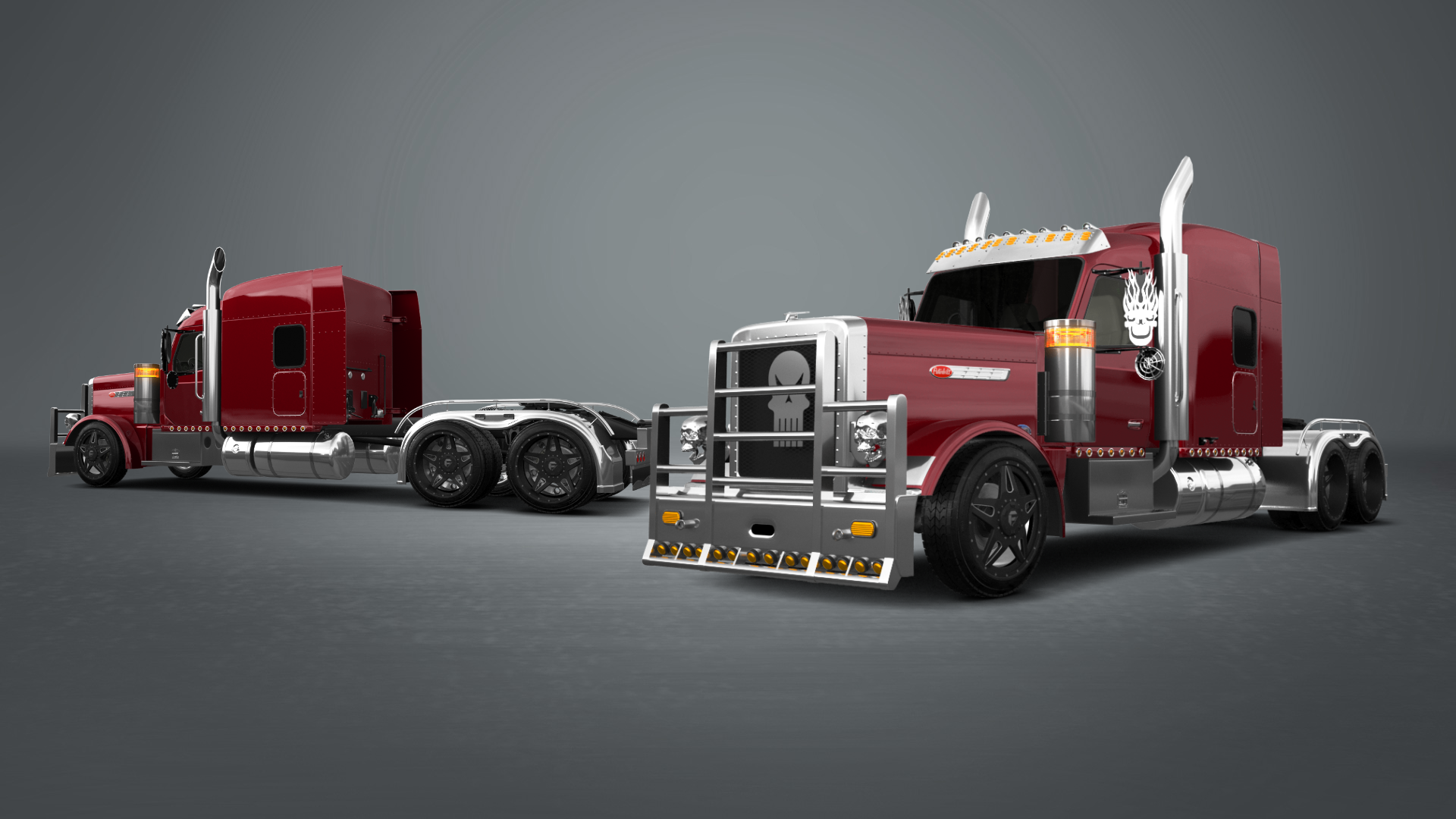 Peterbilt 589 Sleeper Cab Truck 2024 tuning