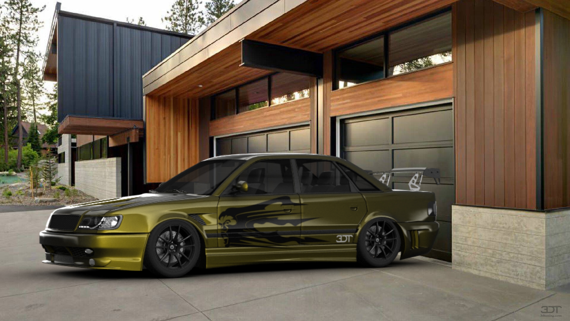 Audi 100 Sedan 1991 tuning