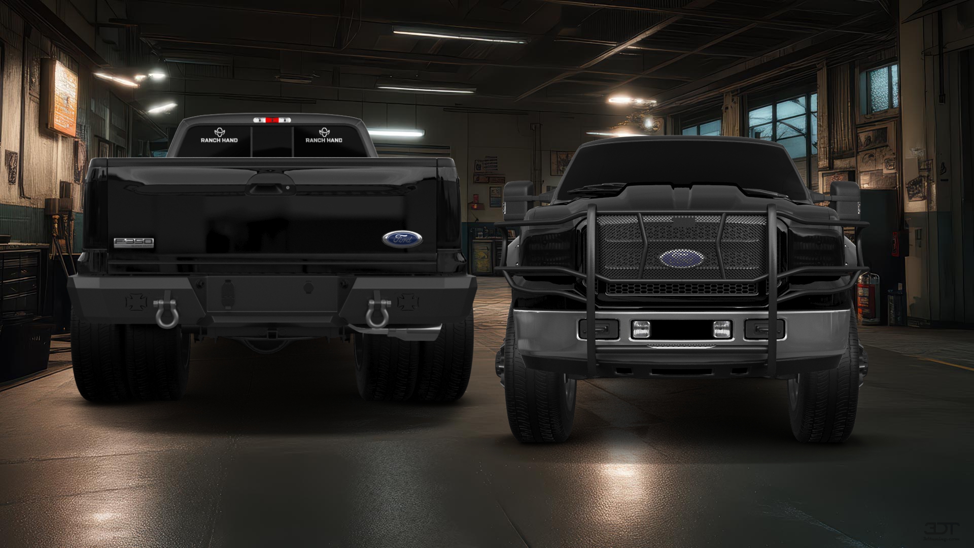 Ford F-350 DRW 4 Door pickup truck 1999 tuning