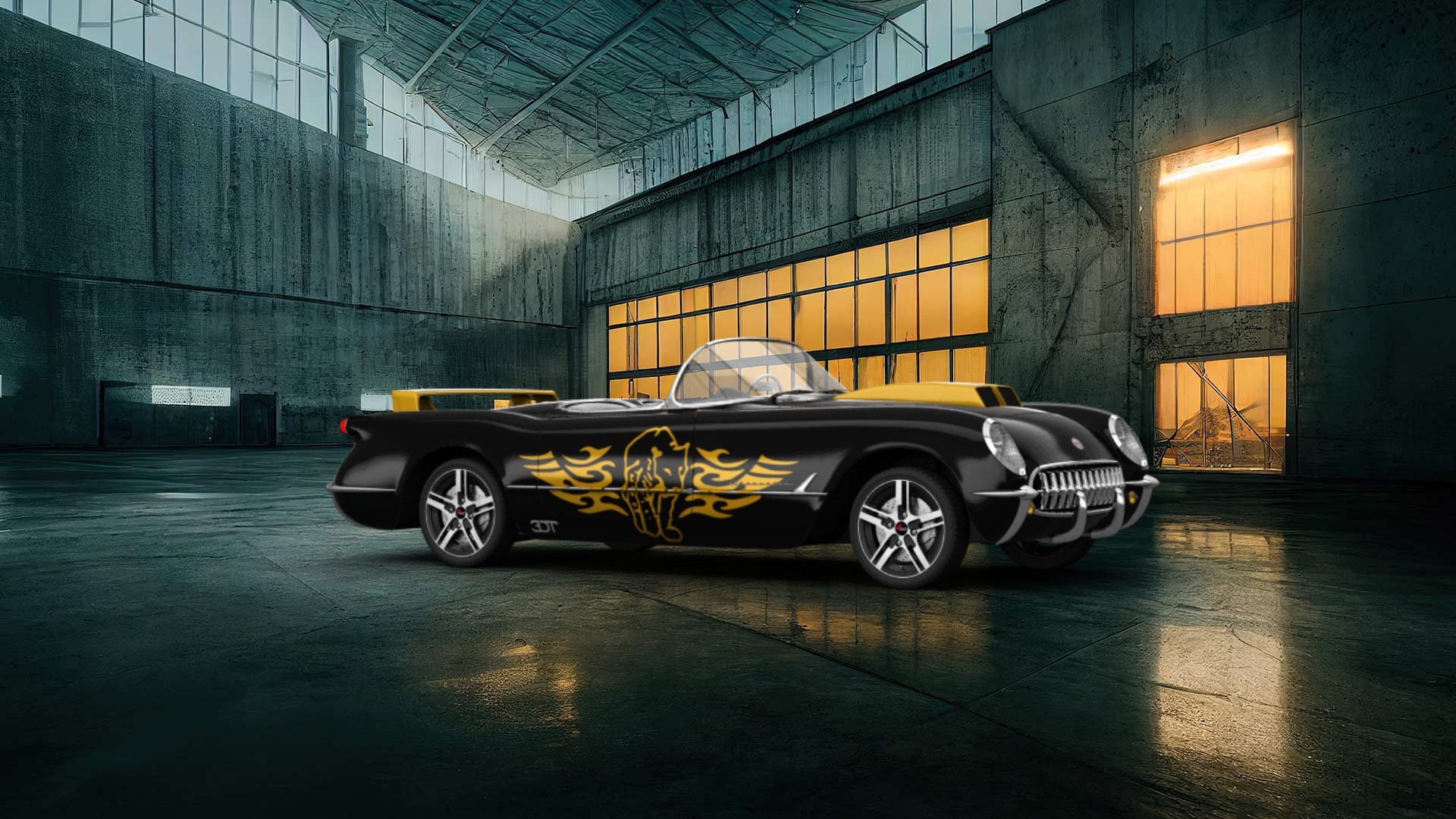 Chevrolet Corvette Convertible 1953 tuning