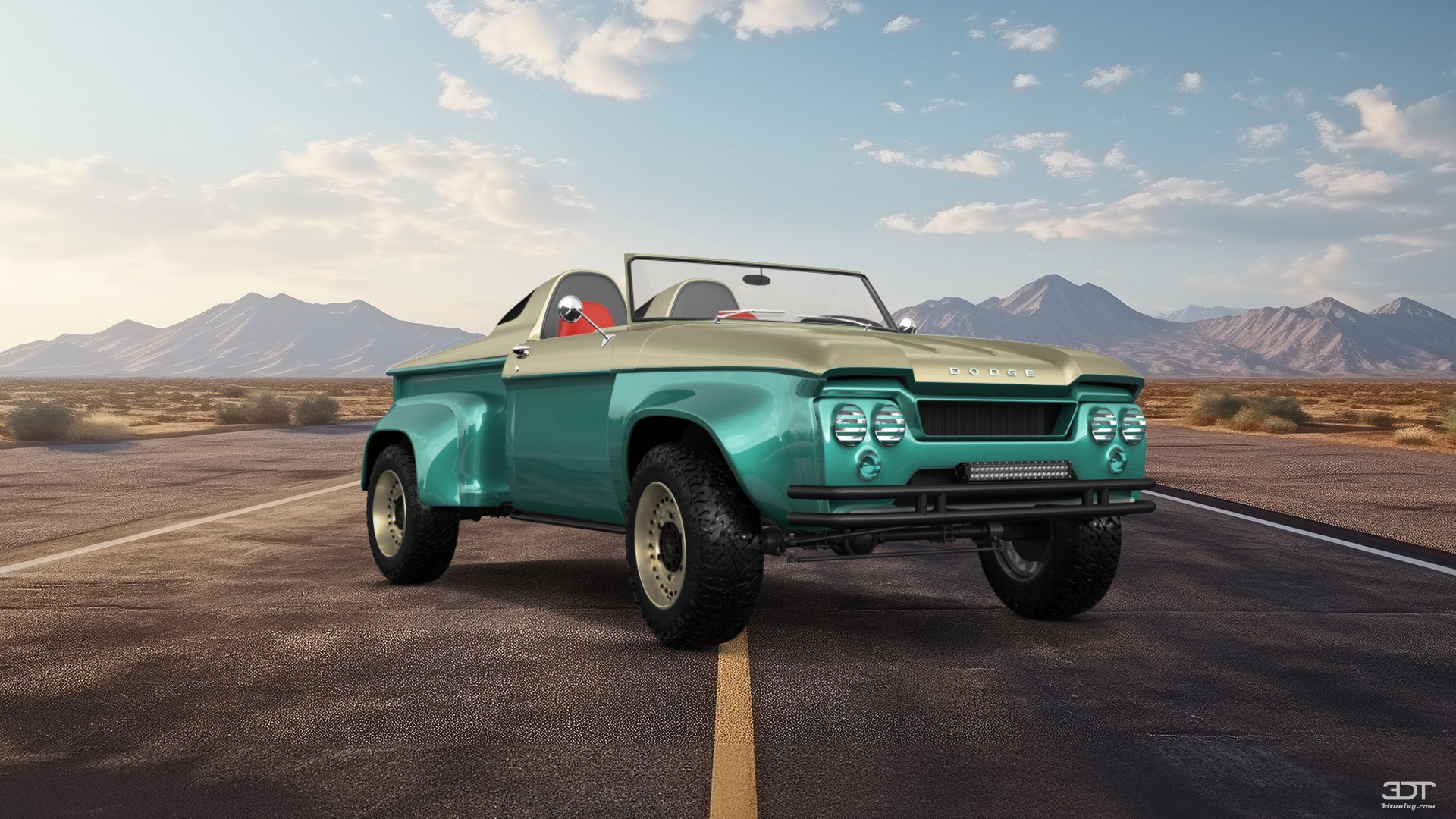 Dodge D-100 Stepside 2 Door pickup truck 1961 Images