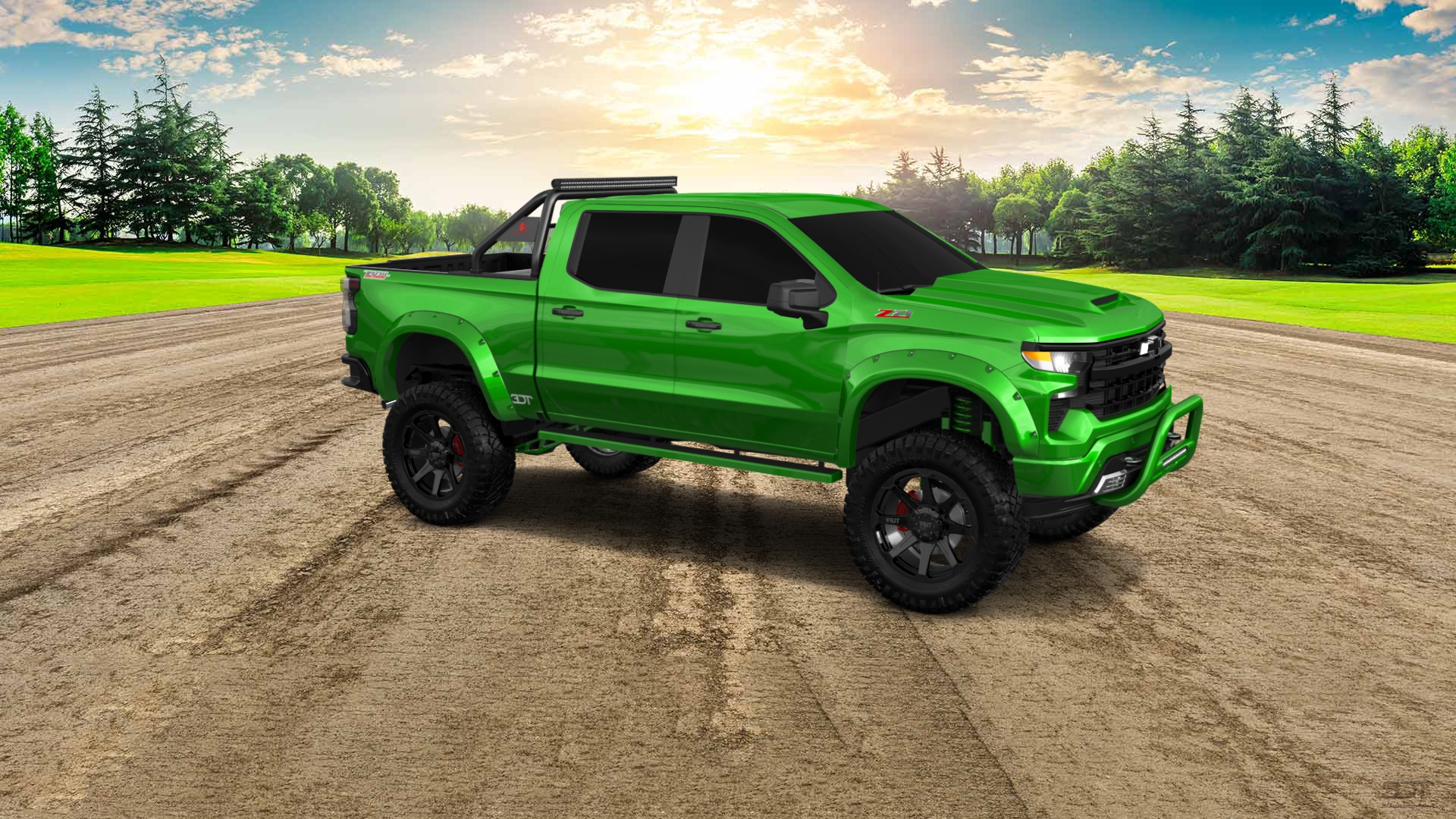 Chevrolet Silverado 1500 Crew Cab 5.8 ft box 4 Door pickup truck 2023
