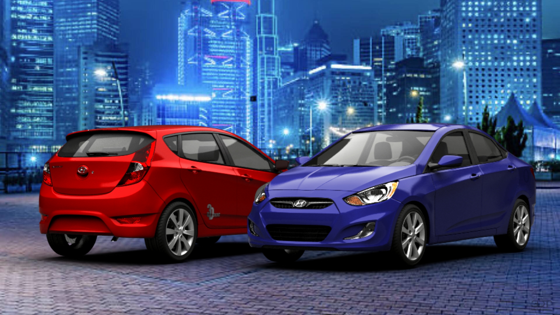 Hyundai Accent 5 Door Hatchback 2012 Images