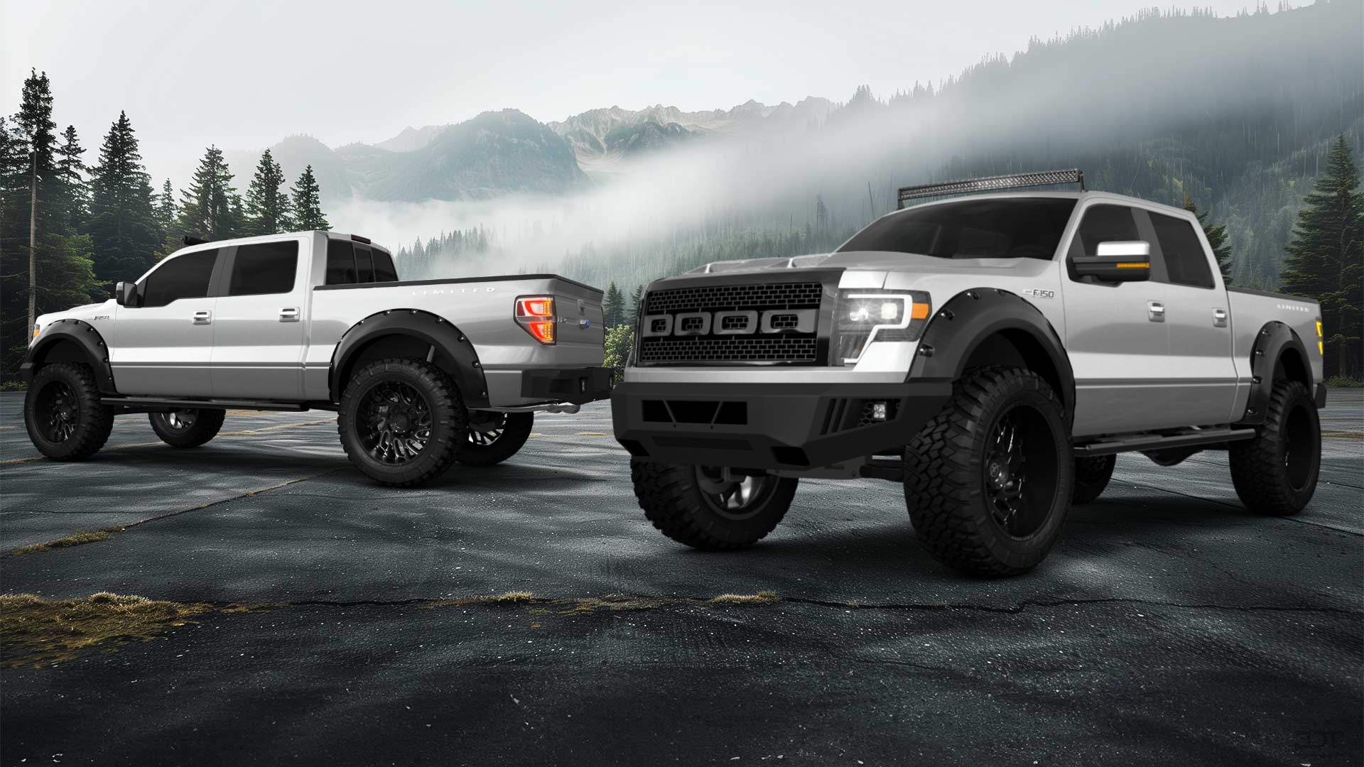 Ford F-150 Crew Cab 4 Door pickup truck 2013