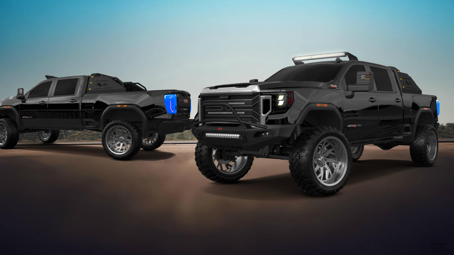 GMC Sierra 2500 HD 4 Door pickup truck 2020 tuning