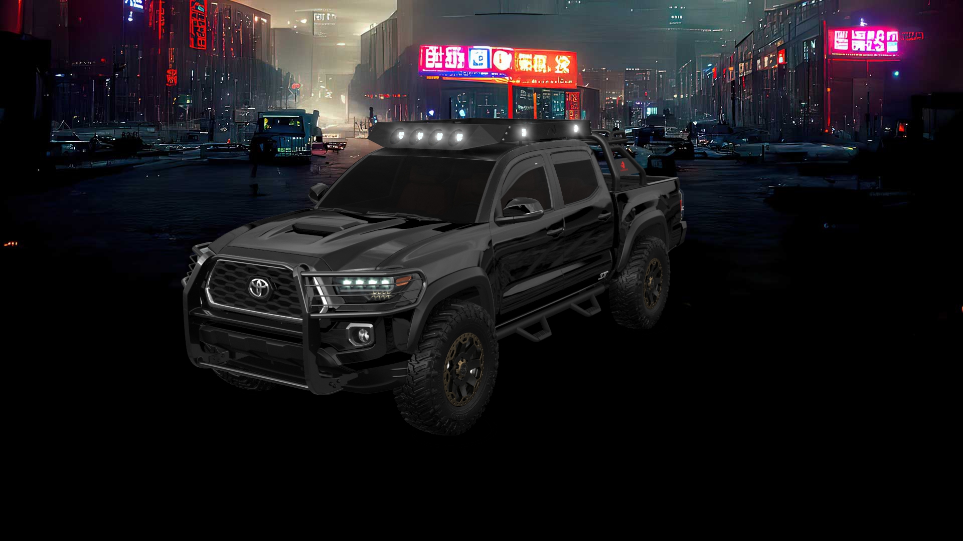 Toyota Tacoma 4 Door pickup truck 2018 tuning