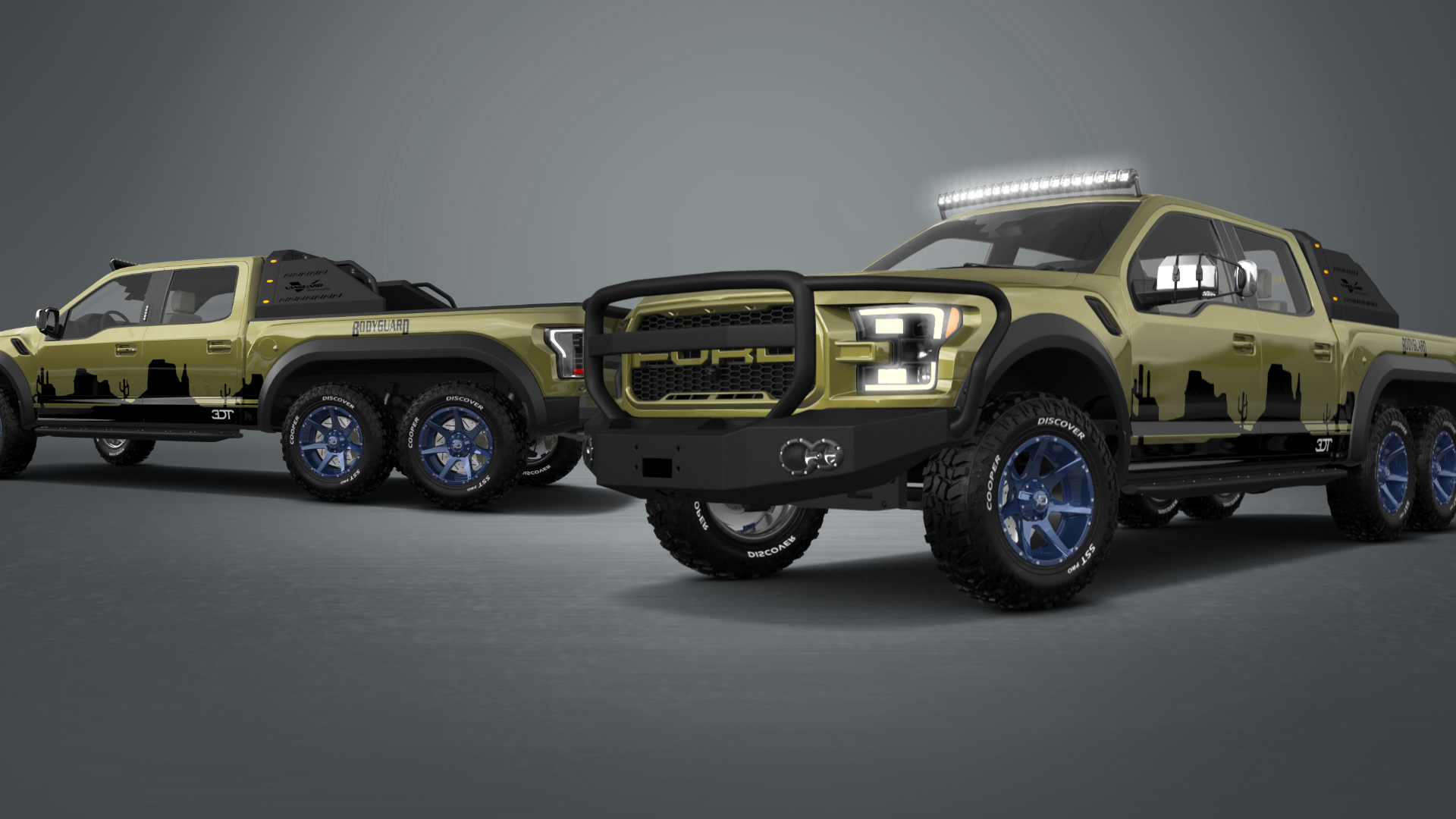 Ford Hennessey VelociRaptor 6x6 Truck 2017 tuning