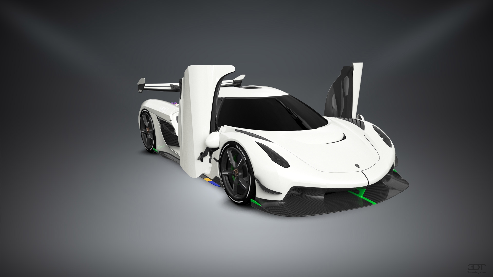 Koenigsegg Jesko 2 door targa top 2020 tuning