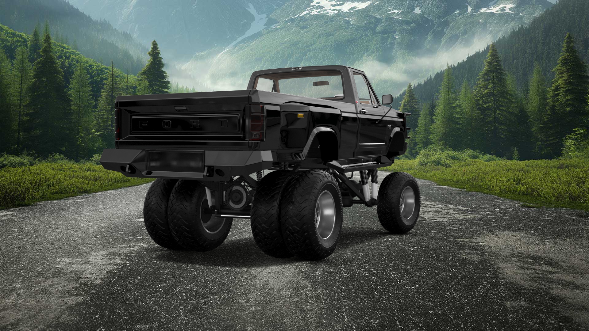 Ford F-350 Dually Regular Cab 2 Door pickup truck 1980