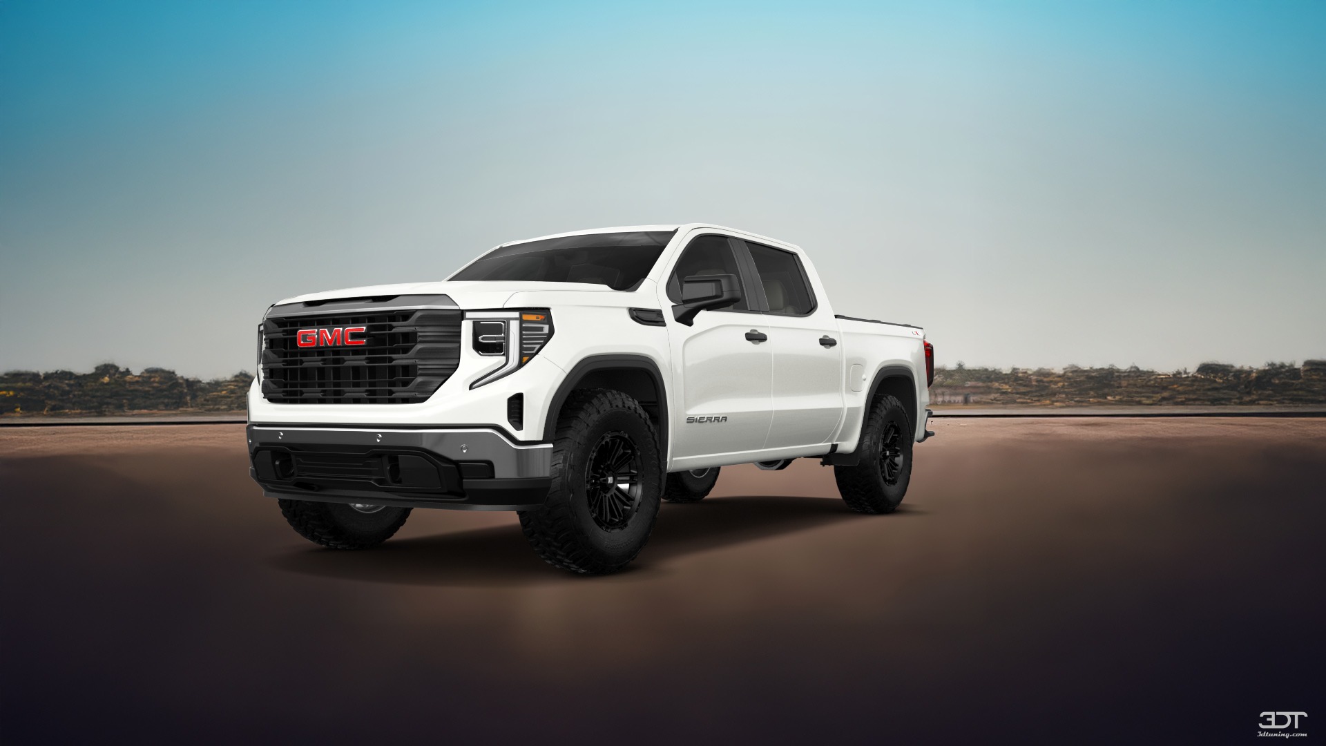 GMC Sierra 1500 Crew Cab 5.8 ft box 4 Door pickup truck 2023 tuning