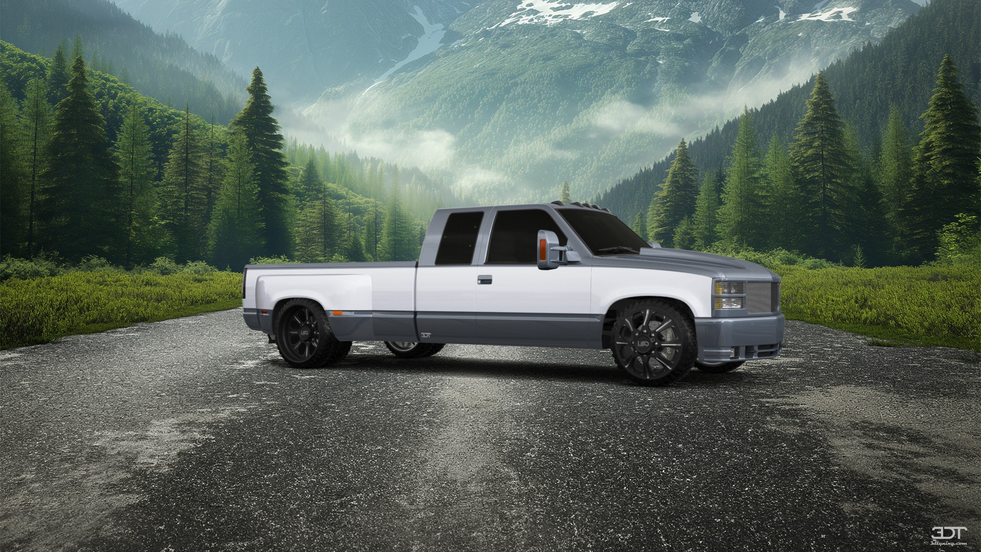Chevrolet K3500 Extended Cab Pickup Truck 1988