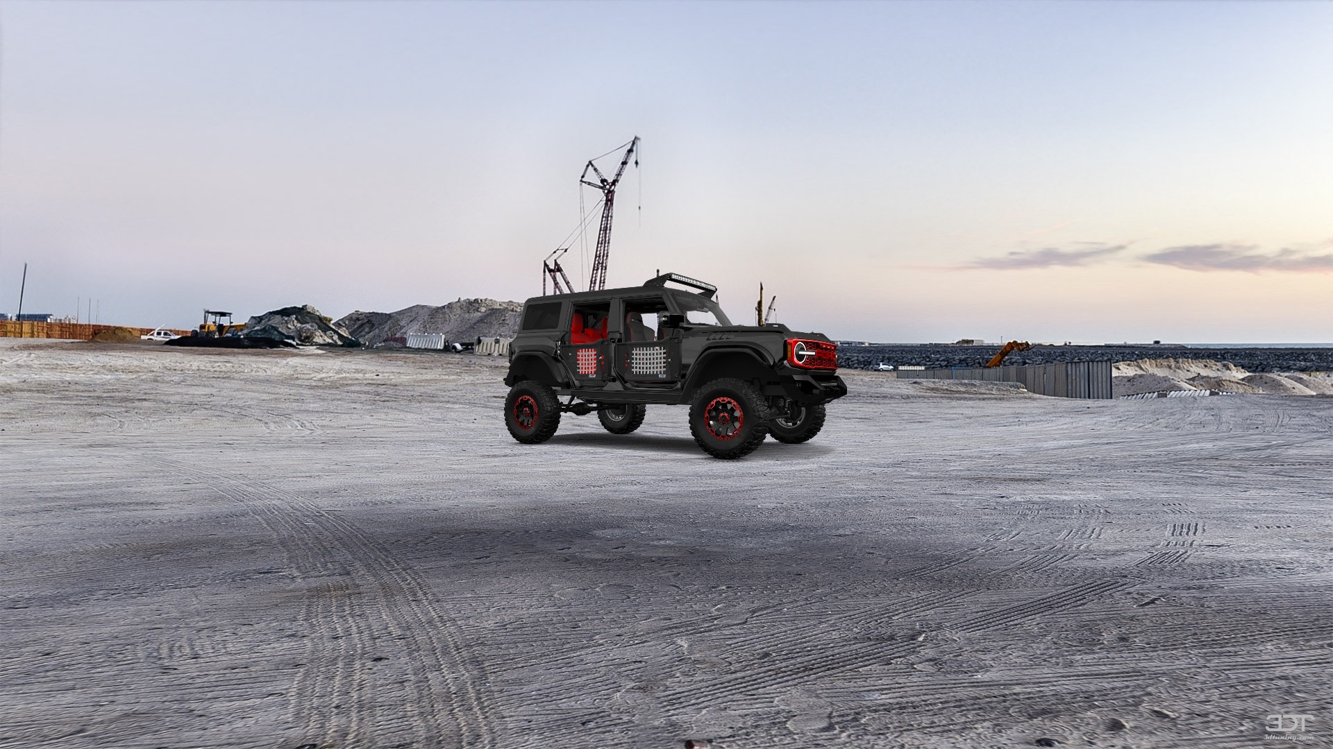 Ford Bronco Raptor 4 Door pickup truck 2022 tuning