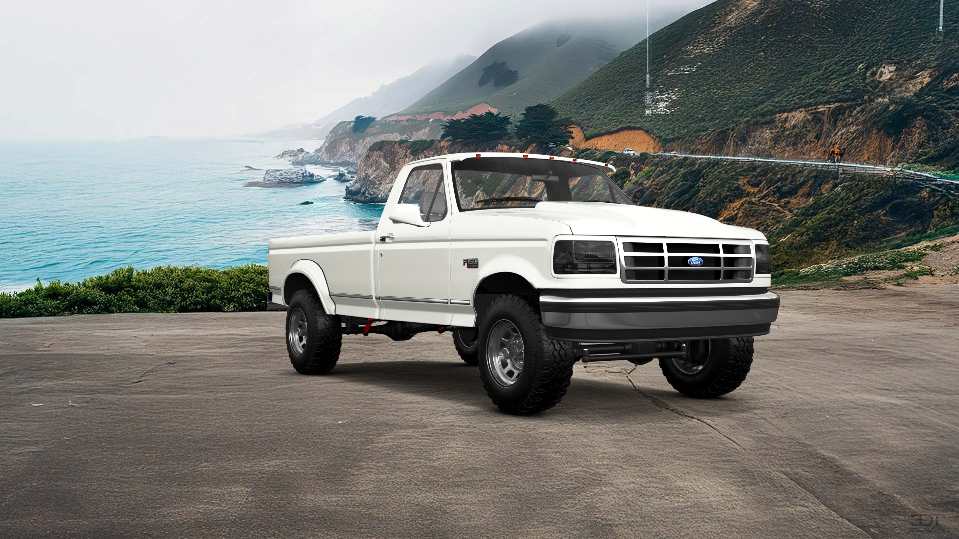 Ford F-150 Regular Cab 2 Door pickup truck 1992 tuning