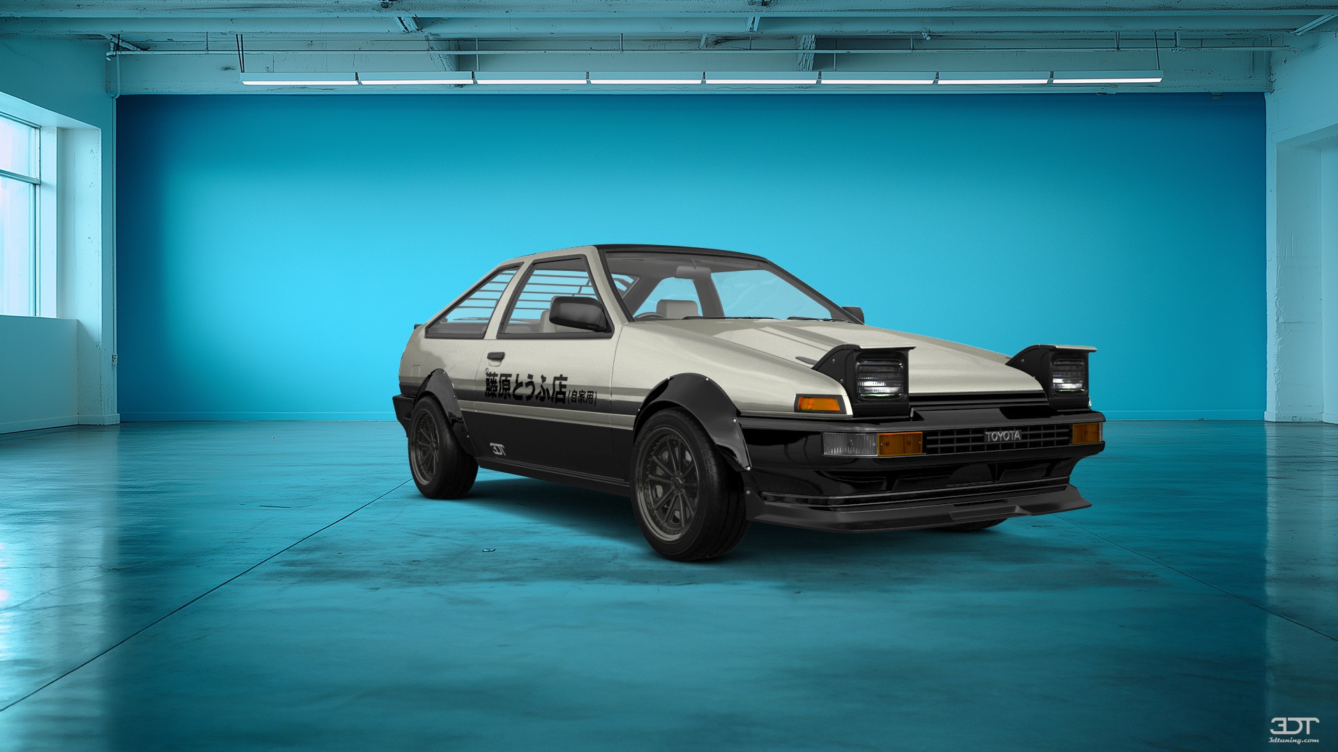 Toyota AE86 3 Door Hatchback 1985 tuning