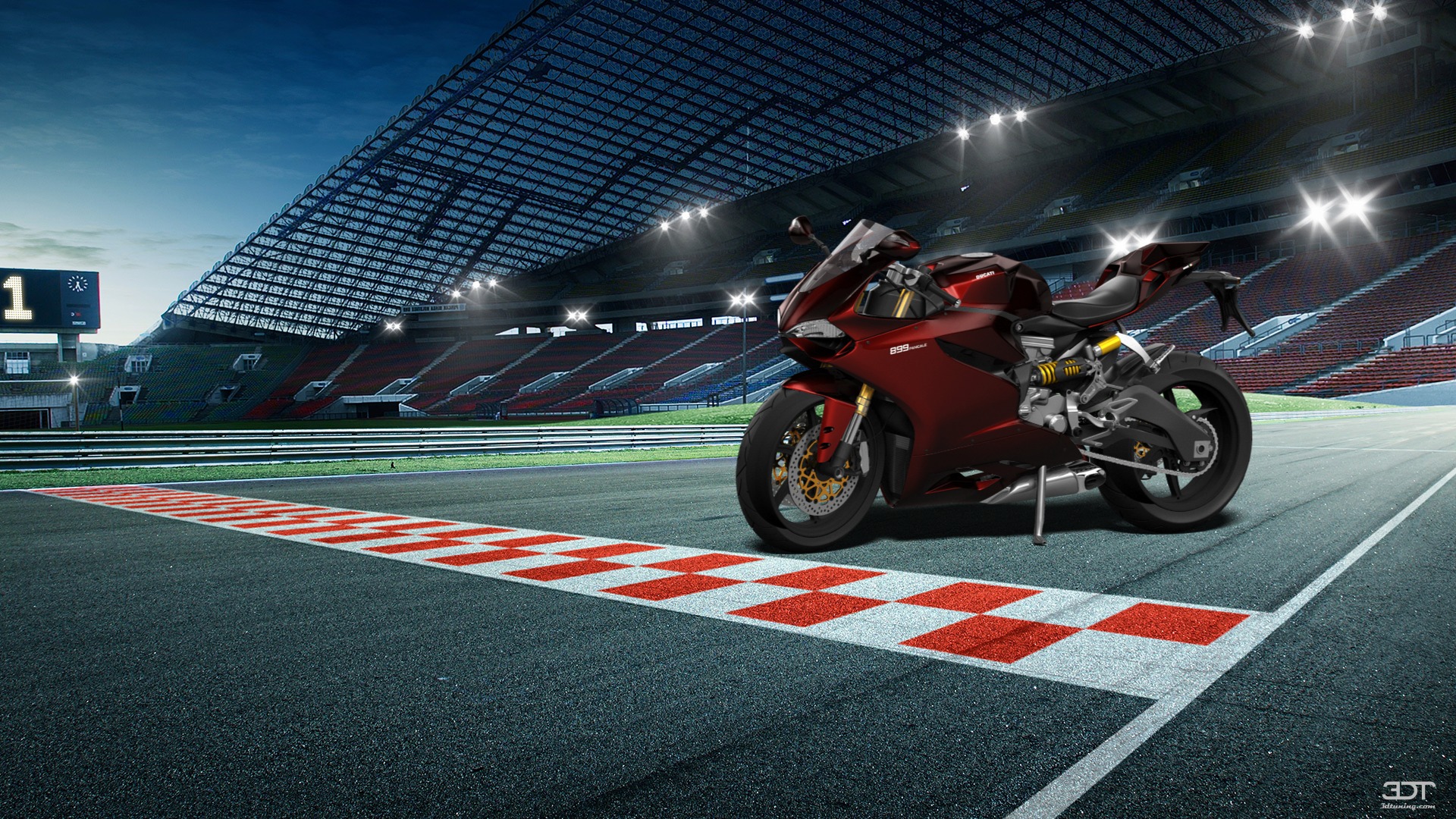 Ducati 899 Panigale Sport Bike 2015