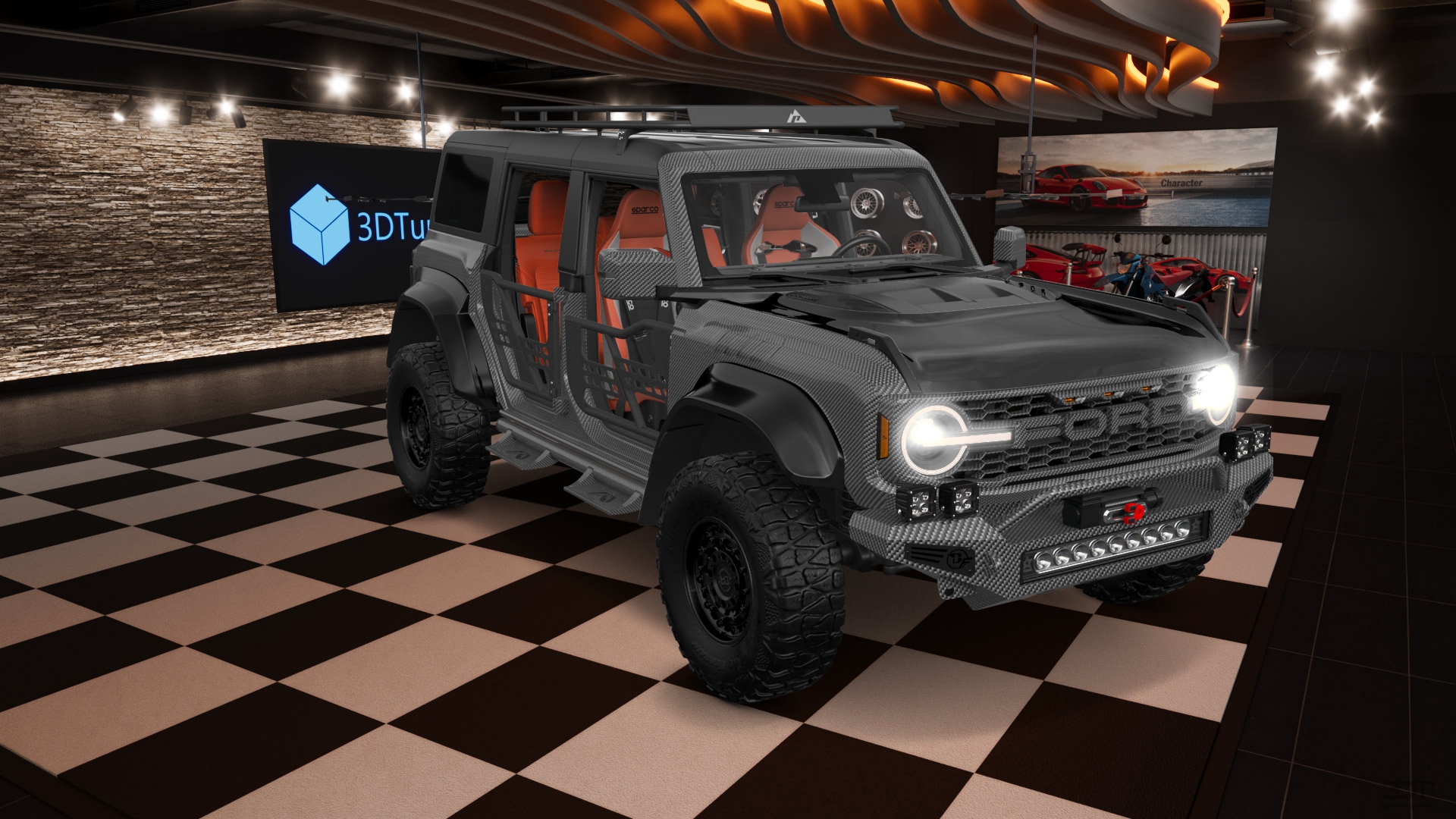 Ford Bronco Raptor 4 Door pickup truck 2022