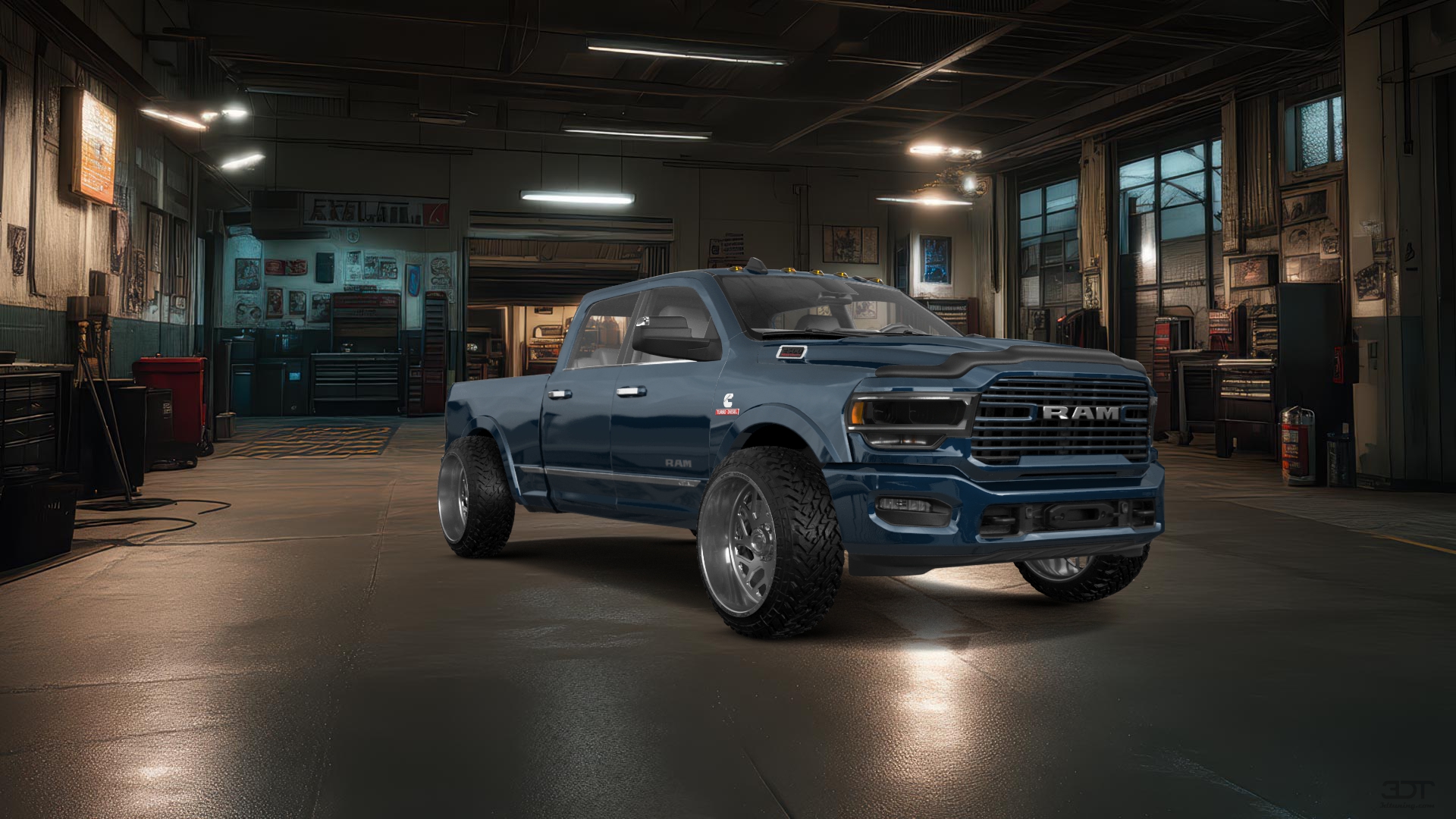 reverse level RAM 2500HD