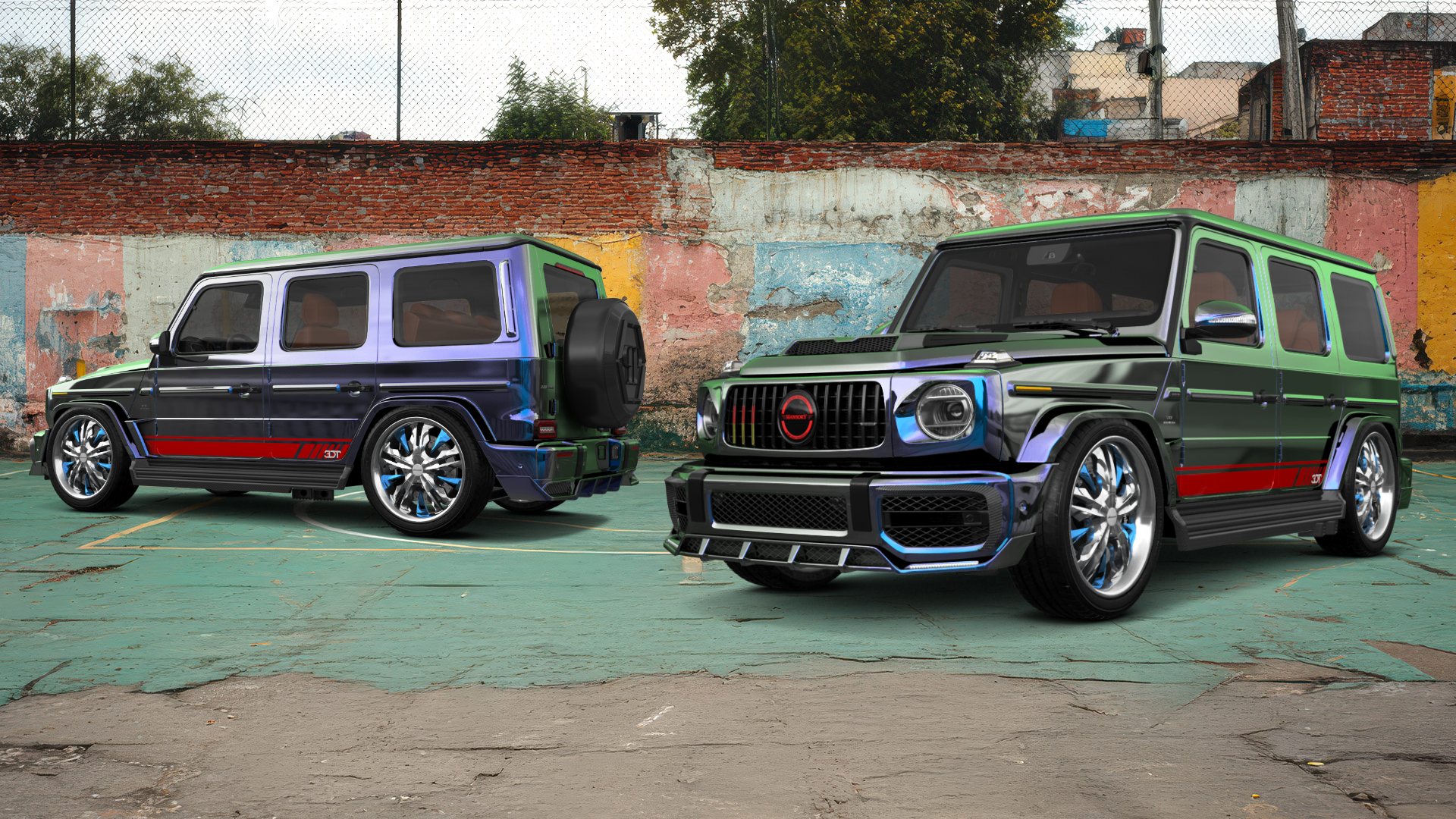 Mercedes G-Class 5 Door SUV 2018 tuning