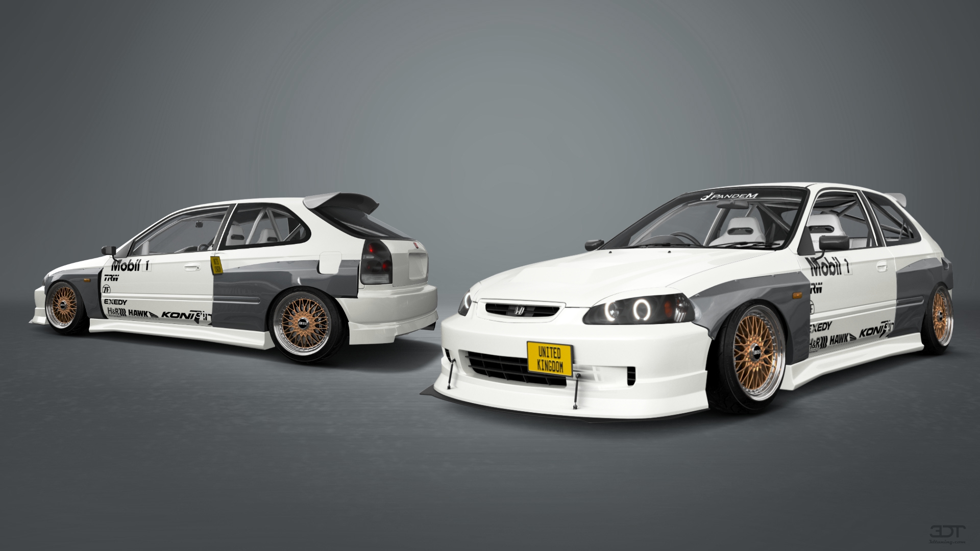 Honda Civic 3 Door Hatchback 1997 tuning